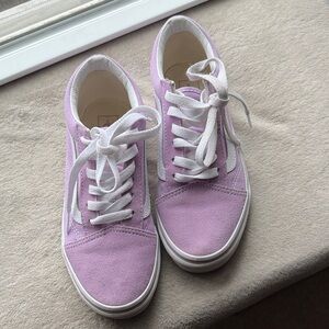 Vans Girl's Purple Sneakers - Size 3